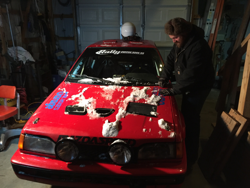 Illustration for article titled The Continuing Adventures of the Lil Red Rally Mazda - Because GTX...
